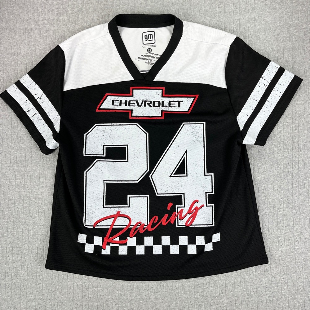 Chevrolet GM Track Racing Jersey XS NASCAR cup series Jeff Gordon Tee 24
